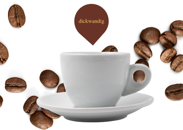 Nuova Point dickwandige Kaffeetasse PORTOFINO weiß 145 ml