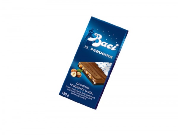 Perugina® by Baci® Tafel Choco Double Zartbitterschokolade und Haselnüsse