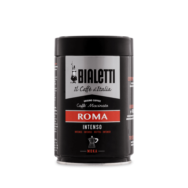 Bialetti Roma Intenso Kaffee gemahlen Moka für Herdkannen