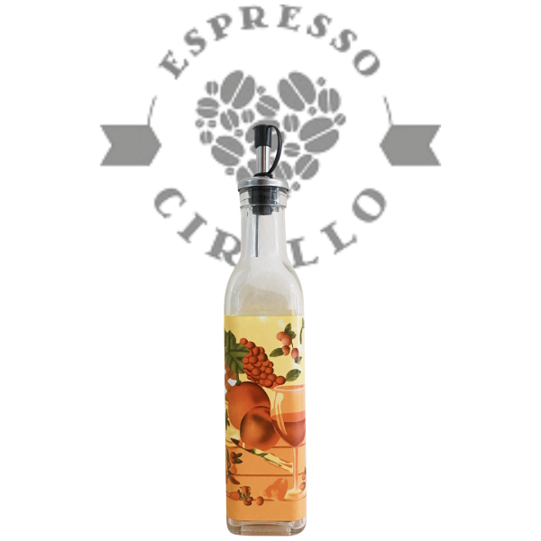 Forever EVA Ölflasche CLASSICO aus Glas mit Edelstahl Ausgießer