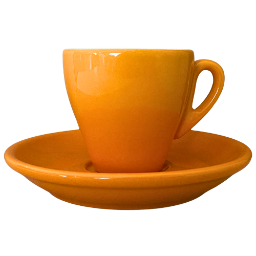 Nuova Point dickwandige Espressotasse MILANO orange 65 ml