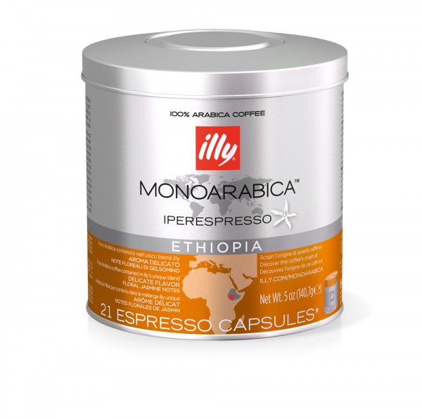 illy Iperespresso Kaffeekapseln Selection Äthiopien 21 Stück