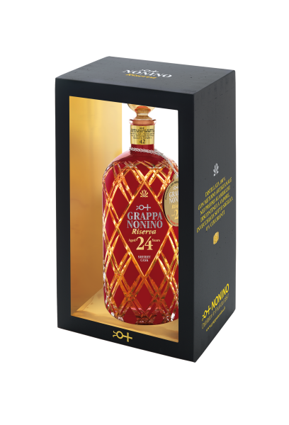 Nonino Riserva 24 Jahre gereift in 100% Sherry Eichenfass 43 % Vol. Alk. GP