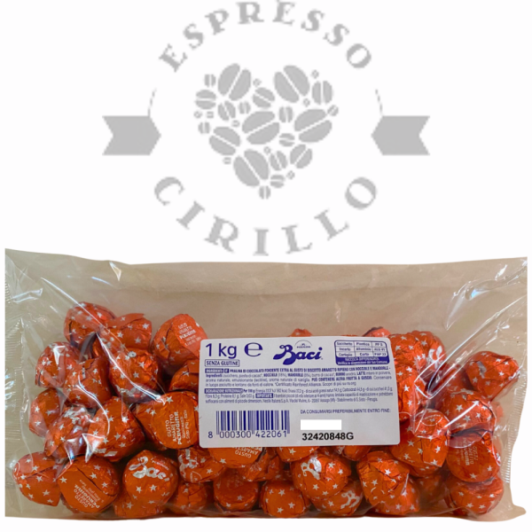 Baci® Perugina® Praline Bulk mit Amaretto Aroma und Mandelstückchen 1000g