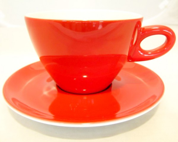 Walküre Lattetasse feuerrot 280 ml