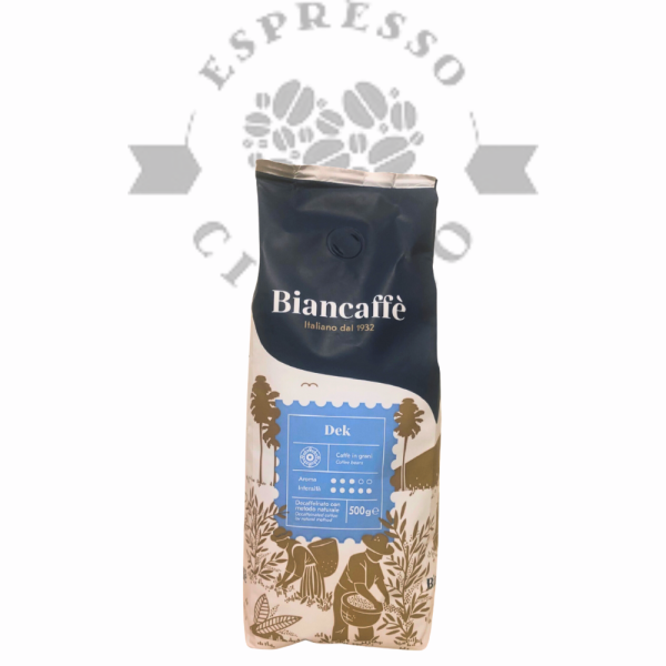 Biancaffe Espressobar ohne Koffein ganze Bohnen 500g