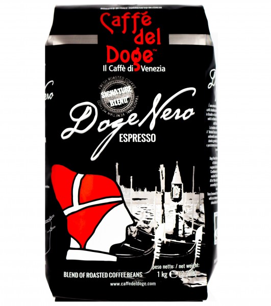 Caffè del Doge Nero ganze Bohnen