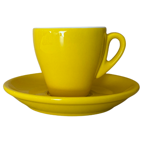 Nuova Point dickwandige Espressotasse MILANO gelb 65 ml