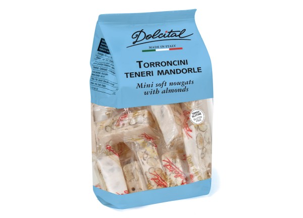 Dolcital weiche Torroncini mit Mandeln