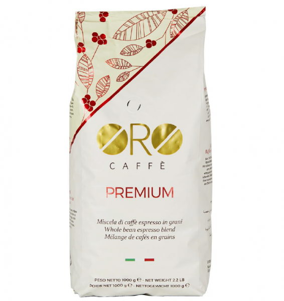 ORO Caffè Premium Bar Blend 1000g ganze Bohnen