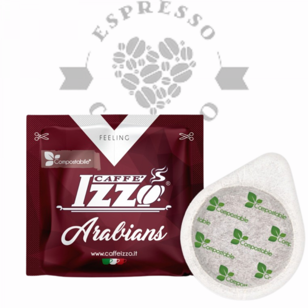 Izzo ESE Kaffeepads Arabians 150 Stück 70% Arabica, 30 % Robusta