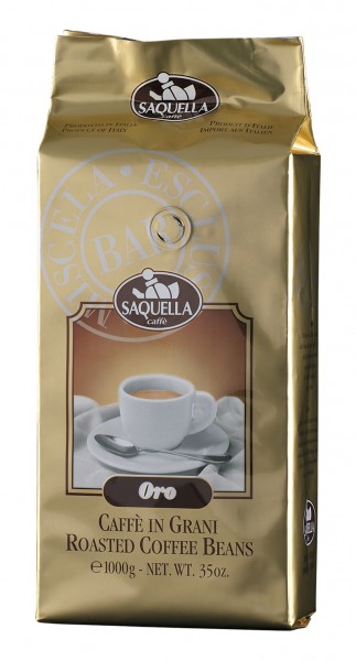 Saquella Oro Bar ganze Bohnen