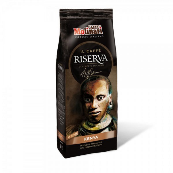 Caffe Molinari Kenya Riserva ganze Bohnen