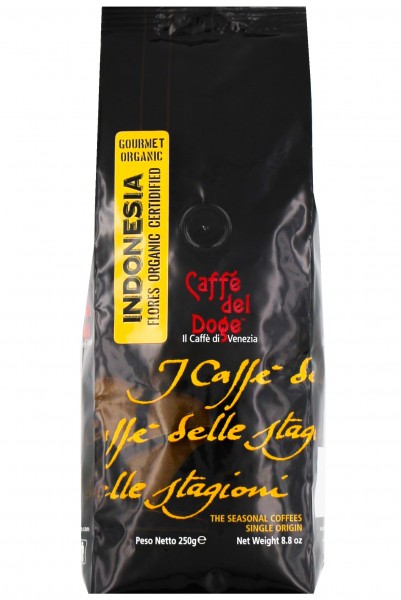 Caffè del Doge Indonesien Monorobusta Flores ganze Bohnen
