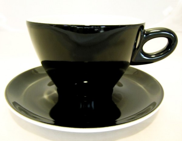 Walküre Lattetasse schwarz 280 ml