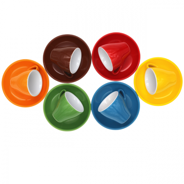 Nuova Point Espressotassen Milano bunt in 6 Farben