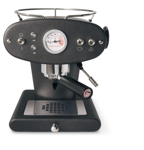 illy X1 ground anthrazit Kaffeemaschine für gemahlenen Kaffee