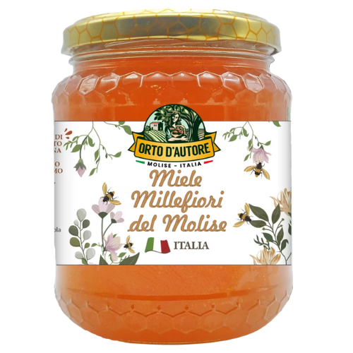 Orto d'autore italienischer Blüten Honig aus dem Moliese 500g