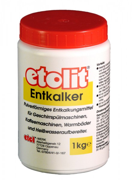 Etolit Entkalker Pulver Dose